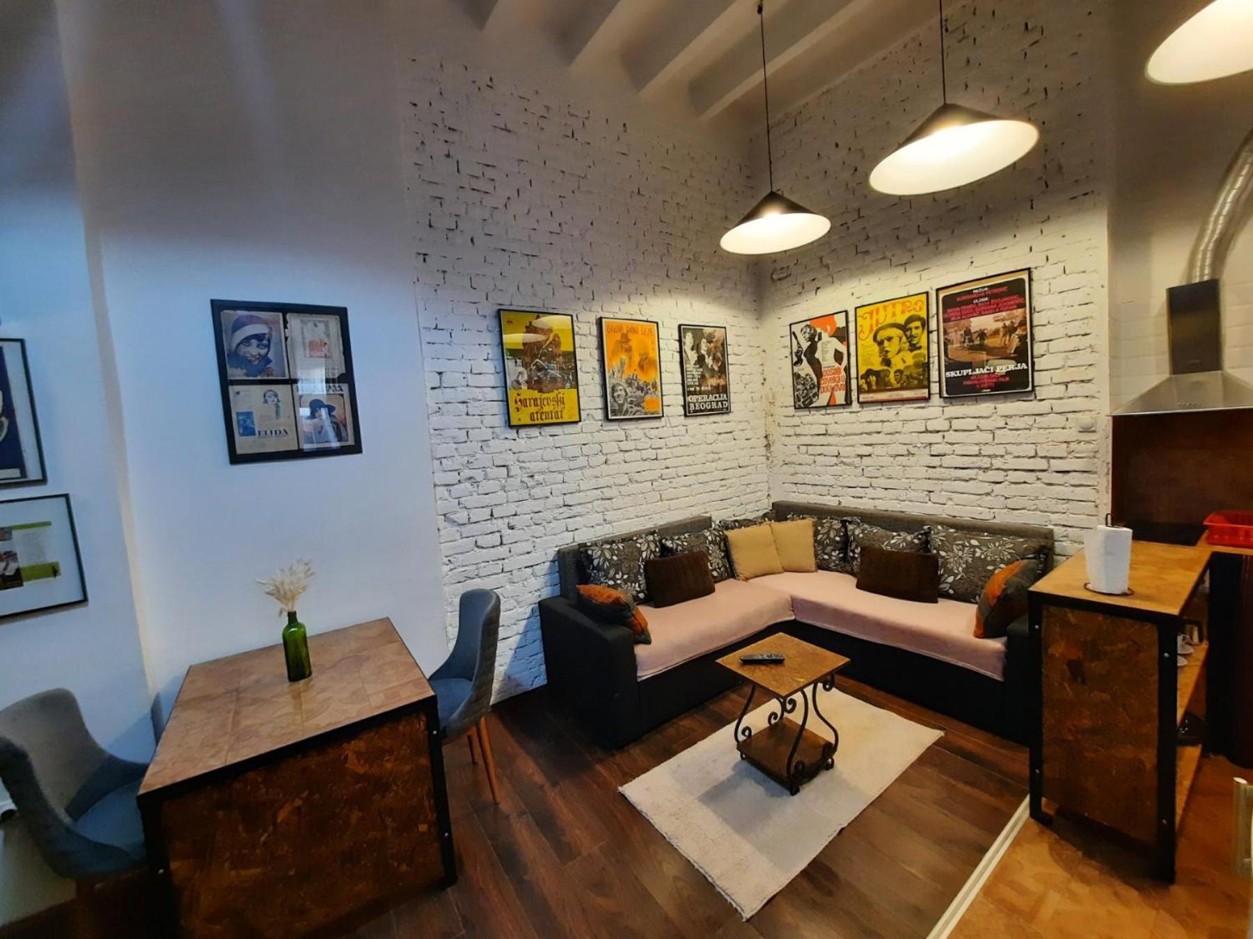 Apartamento Authentic Belgrade Centre - Split Level Loft With Patio In Courtyard Exterior foto